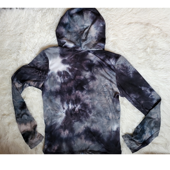 NWOT Womans Cropped Hooded long-sleeve - Picture 2 of 5